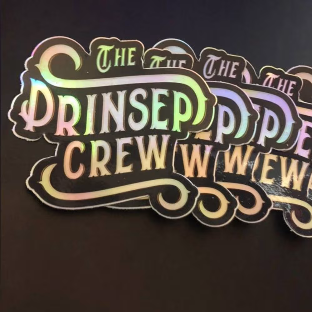 The Prinsep Crew Sticker Set