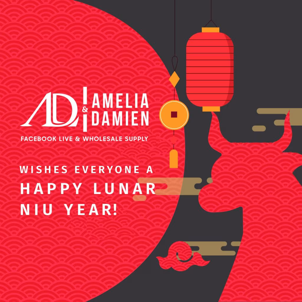 AD Live Happy Lunar New Year 2021 Poster