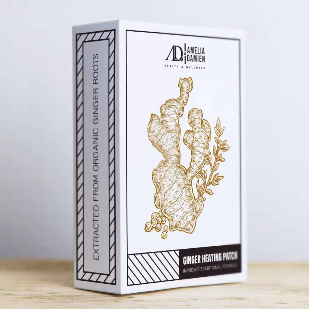 AD Live Ginger Heatpack Product Design
