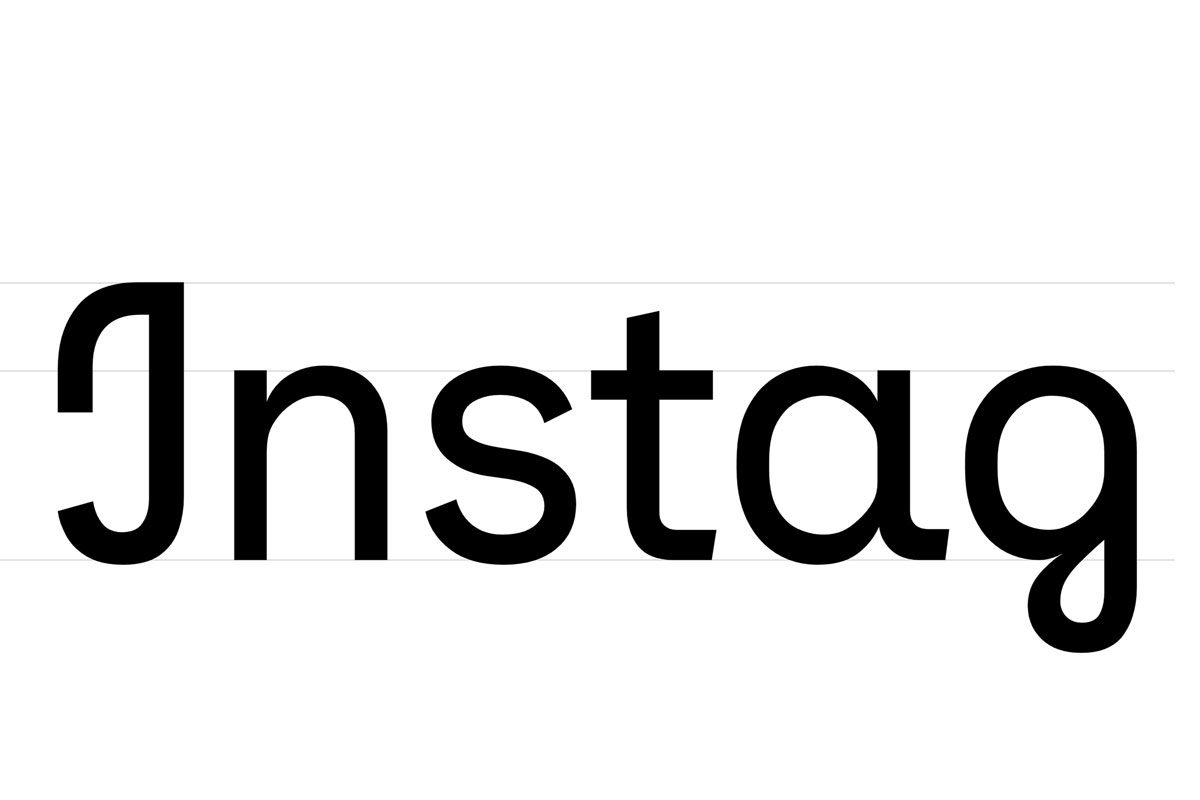 Instagram Sans Typeface