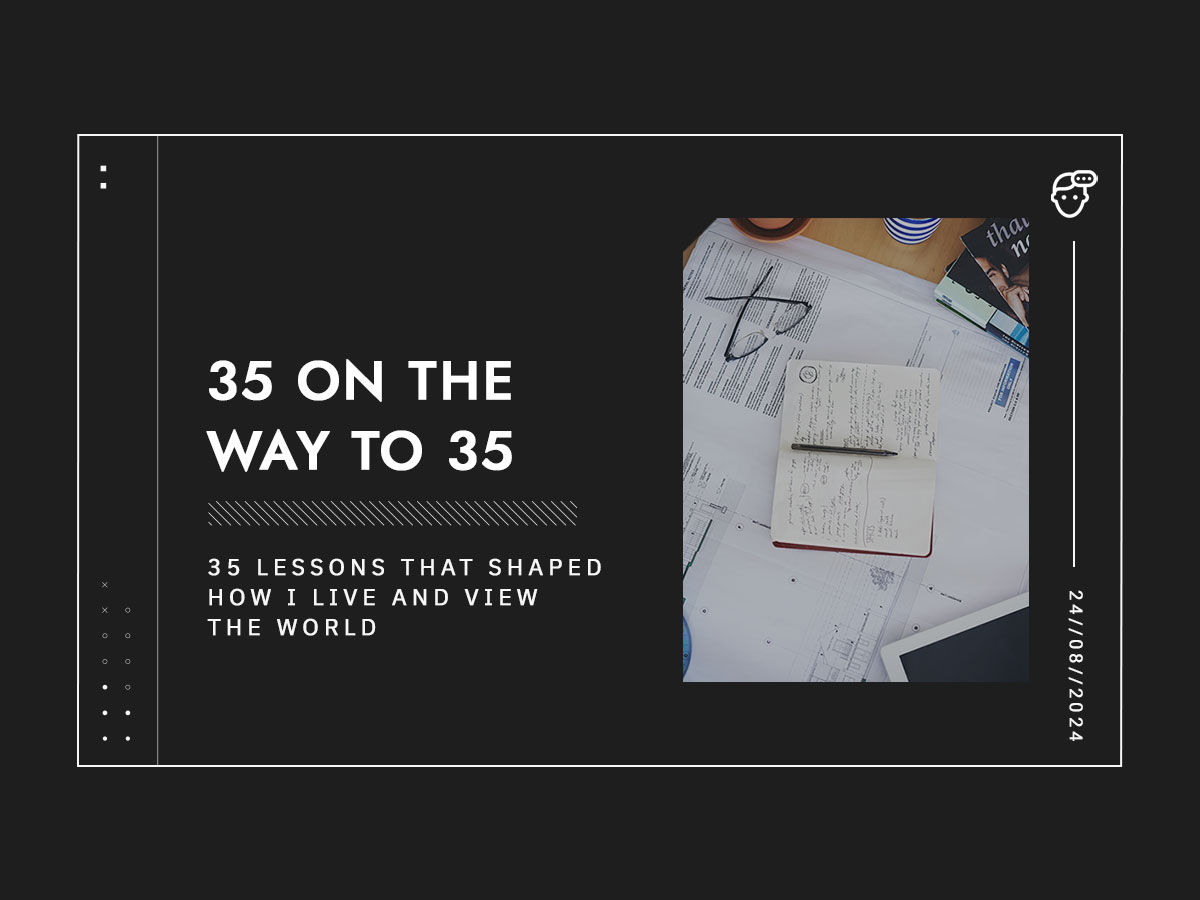 35 on the Way to 35 Post Cover