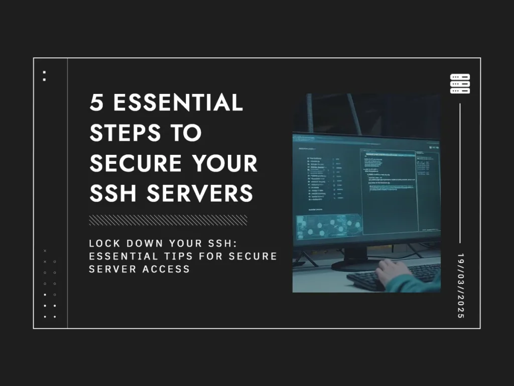 5 Essential Steps to Secure Your SSH Servers Cover Image