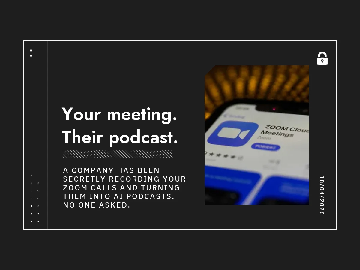 Your meeting. Their podcast.
